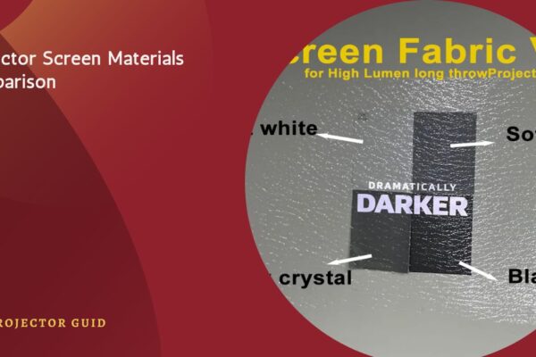Projector Screen Materials Comparison